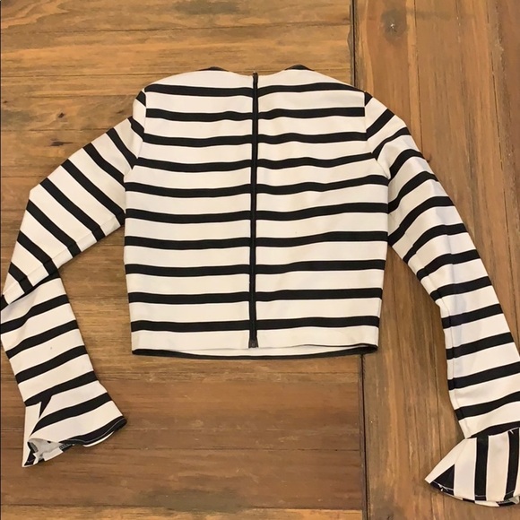 Black and white striped top - Picture 3 of 3